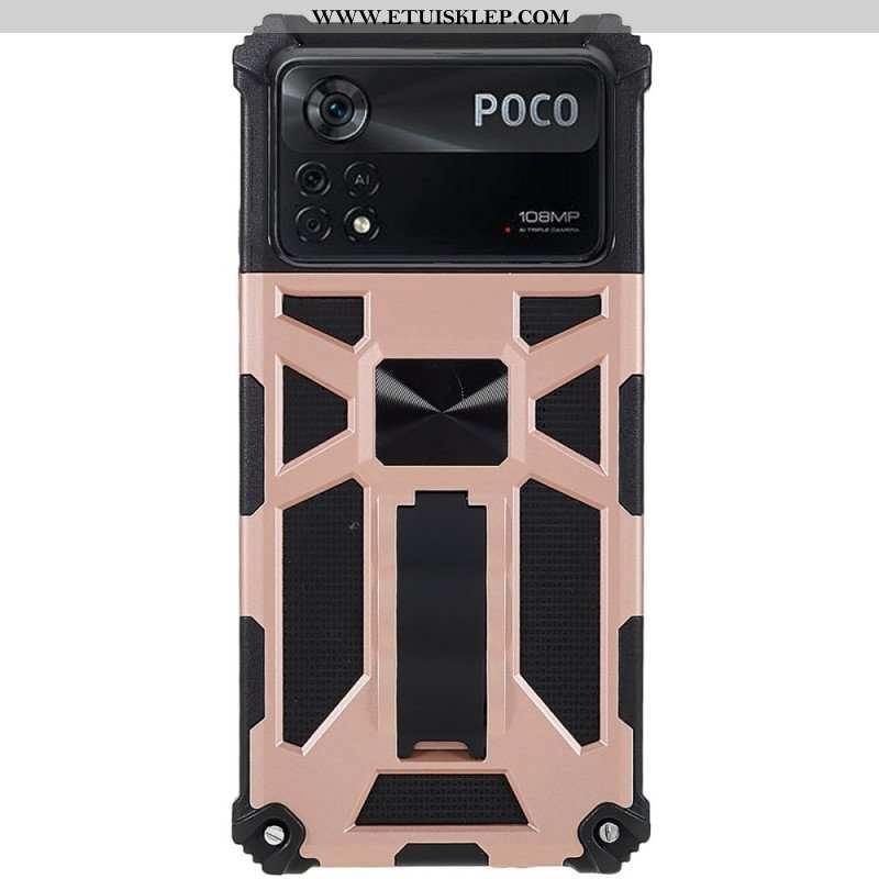 Etui do Poco X4 Pro 5G Dwukolorowe Wyjmowane Wsparcie